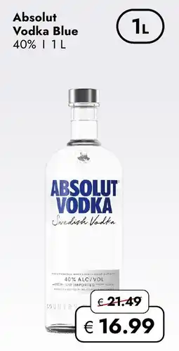 TRAVEL FREE Absolut Vodka Blue nabídka