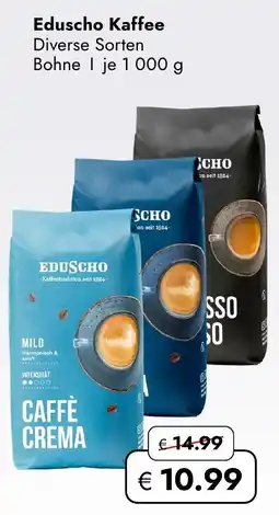 TRAVEL FREE Eduscho Kaffee nabídka