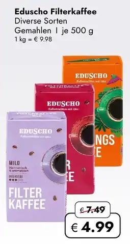 TRAVEL FREE Eduscho Filterkaffee nabídka