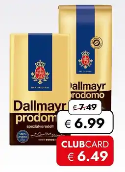 TRAVEL FREE Dallmayr prodomo nabídka