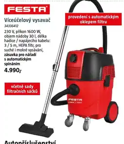 Bauhaus Festa víceúčelový vysavač nabídka