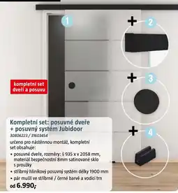 Bauhaus Jubidoor posuvné dveře nabídka