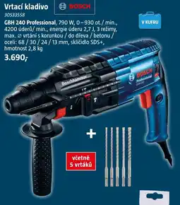 Bauhaus Bosch vrtací kladivo GBH 240 Professional nabídka