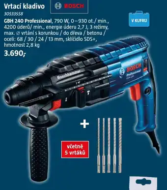 Bosch vrtací kladivo GBH 240 Professional