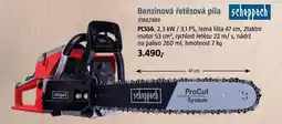 Bauhaus scheppach benzinová řetězová pila pcs56 nabídka