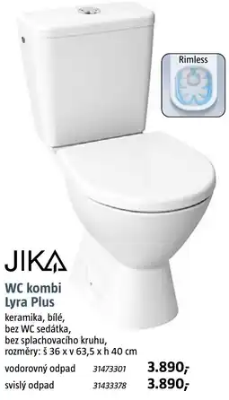 Bauhaus Jika wc kombi lyra plus nabídka
