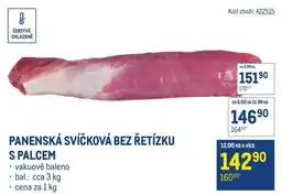 Makro Panenská svíčková bez řetízku s palcem nabídka