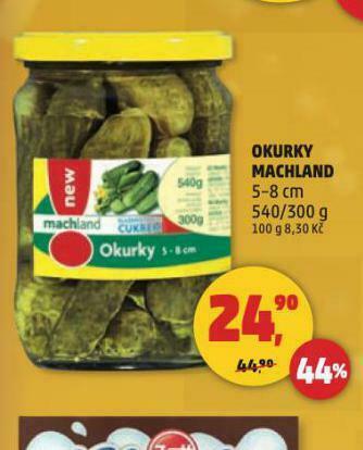 Penny Market Okurky machland nabídka
