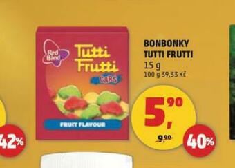 Penny Market Bonbonky tutti frutti nabídka