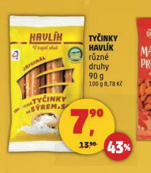 Penny Market Tyčinky havlík nabídka