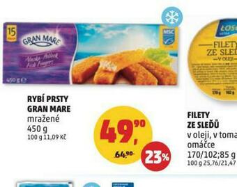 Penny Market Rybí prsty gran mare nabídka