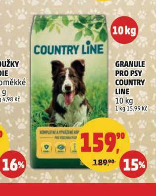 Penny Market Country line granule pro psy nabídka