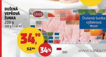 Penny Market Dušená šunka vepřová nabídka