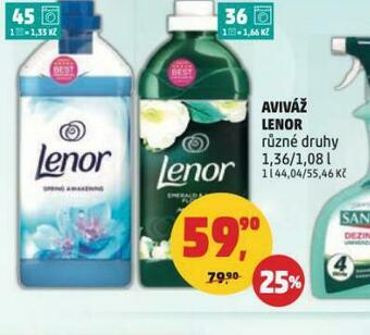 Penny Market Lenor aviváž nabídka
