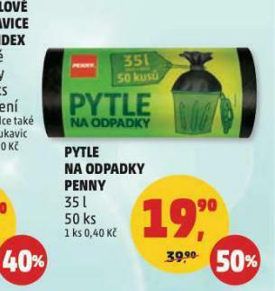 Penny Market Pytle na odpadky penny nabídka