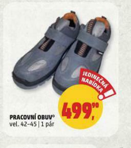 Penny Market Pracovní obuv nabídka