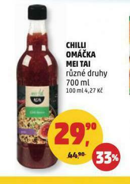 Penny Market Chilli omáčka mei tai nabídka