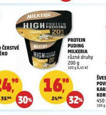 Penny Market Protein puding milkeria nabídka