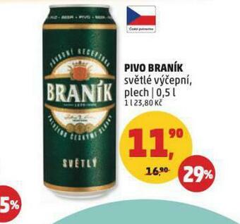 Penny Market Pivo braník nabídka