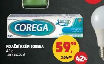 Penny Market Corega fixační krém nabídka