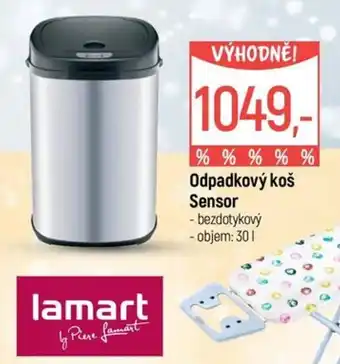 Lamart odpadkový koš sensor