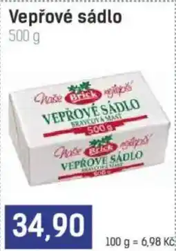 Konzum Brick vepřové sádlo nabídka
