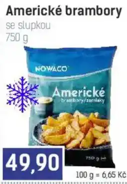 Konzum Nowaco americké brambory se slupkou nabídka