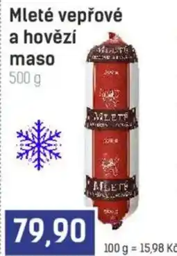 Konzum Mleté vepřové a hovězí maso nabídka