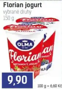 Konzum Olma florían jogurt nabídka