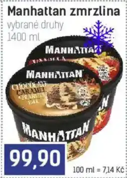 Konzum Manhattan zmrzlina nabídka