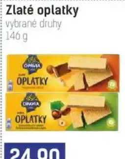 Konzum Opavia zlaté oplatky nabídka