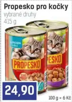 Konzum Propesko pro kočky nabídka
