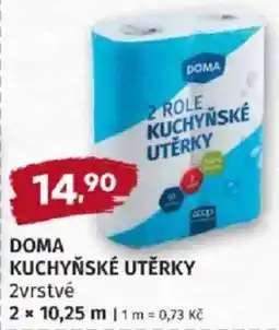 Konzum Doma kuchyňské utěrky nabídka