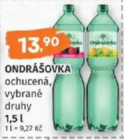 Konzum Ondrášovka ochucená nabídka