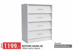Baumax Botník Sawa 4s nabídka