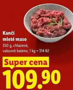 Lidl Kančí mleté maso, 350 g, chlazené nabídka