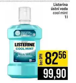 Jip Listerina ústní voda cool mint nabídka