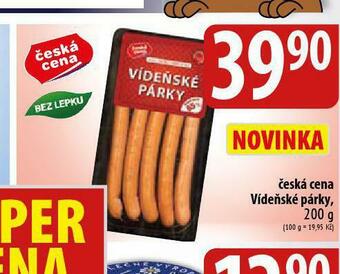 Bala Vídeňské párky nabídka