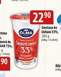 Bala Smetana ke šlehání nabídka