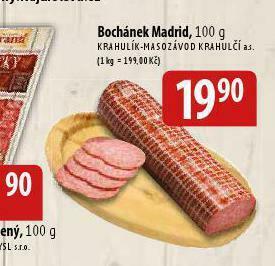 Bala Bochánek madrid nabídka
