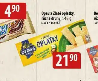 Bala Opavia zlaté oplatky nabídka