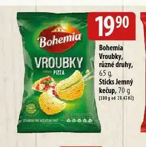 Bala Bohemia chipsy nabídka