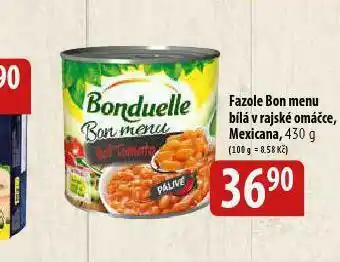 Fazole bon menu