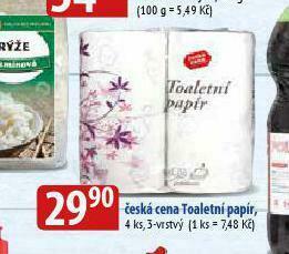 Bala Toaletní papír nabídka