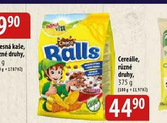Bala Cereálie nabídka