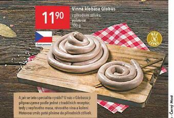 Globus Vinná klobása nabídka