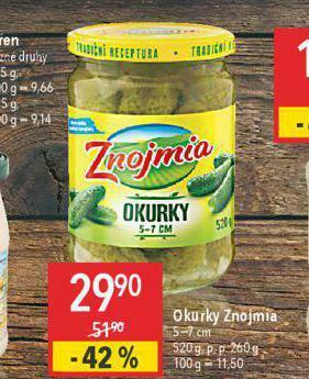 Globus Okurky znojmia nabídka