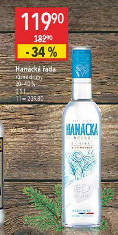 Globus Hanácká řada nabídka