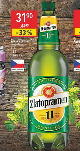 Globus Pivo zlatopramen nabídka