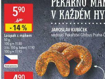 Globus Loupák s mákem nabídka